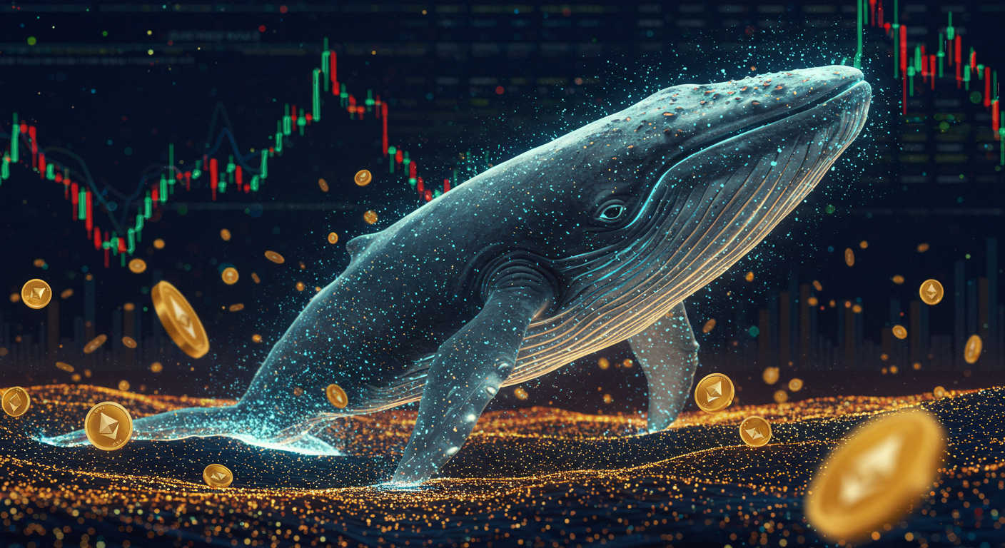 Whale Crypto Borong Ethereum $204 Juta Saat ETH Naik ke $4.400